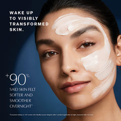 Estée Lauder dispensing product to show creamy consistency and easy application