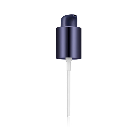 Estée Lauder pump front view showing sleek top and precise dispensing benefit