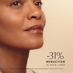 Estée Lauder cream texture close-up demonstrating lightweight absorption