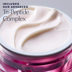 Estée Lauder label detail highlighting SPF 15 and antioxidant benefits for daily protection