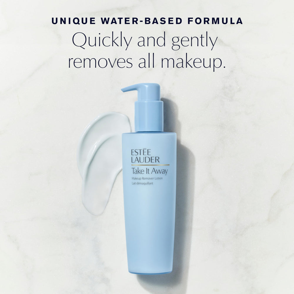 Estée Lauder in-use removing waterproof eye makeup gently and effectively