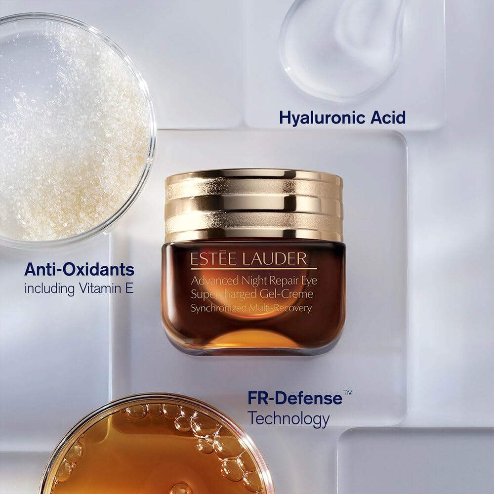 Estée Lauder travel-size products staged in a vanity scene for easy nightly routine