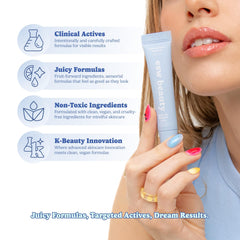 ESW Beauty on bedside table showing overnight use for deep lip nourishment