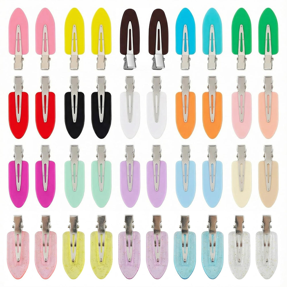 eswala multicolor clip pack showing 40 pieces for easy styling