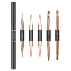 Etercycle front view of double-ended pens showing compact design and portability