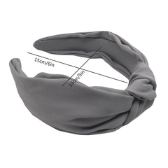 Etercycle headband close-up of knotted detail highlighting secure, gentle hold