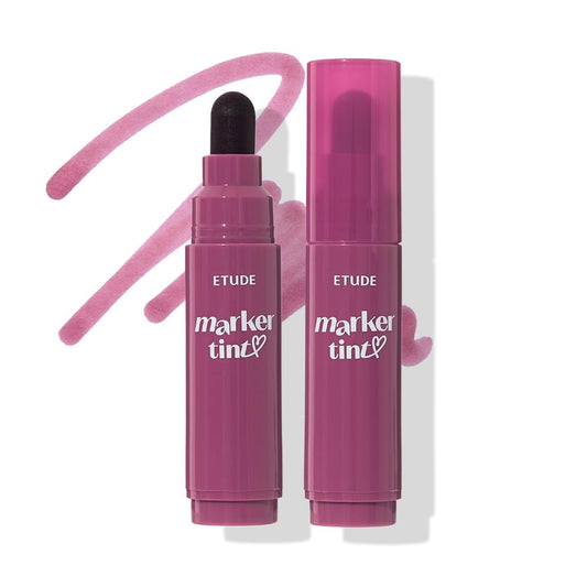 ETUDE front packaging showing sleek marker and shade labeling for easy identification