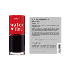 ETUDE label and ingredients on packaging emphasizing berry complex benefit