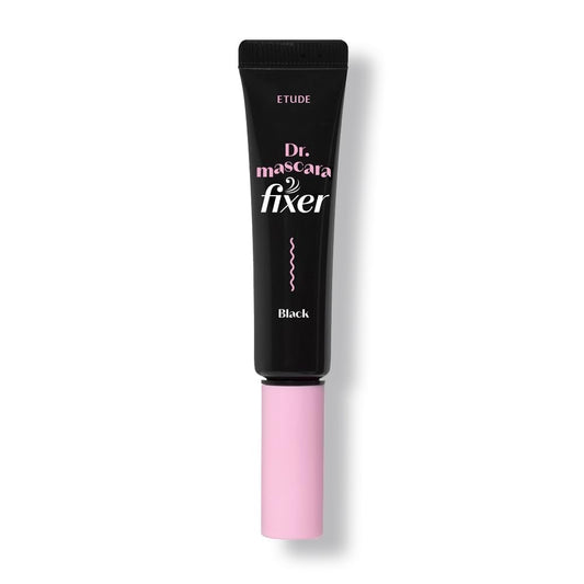 ETUDE Dr. Mascara Fixer front packaging showing compact travel size and design