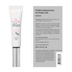 ETUDE Dr. Mascara Fixer next to coin for size comparison showing compactness benefit