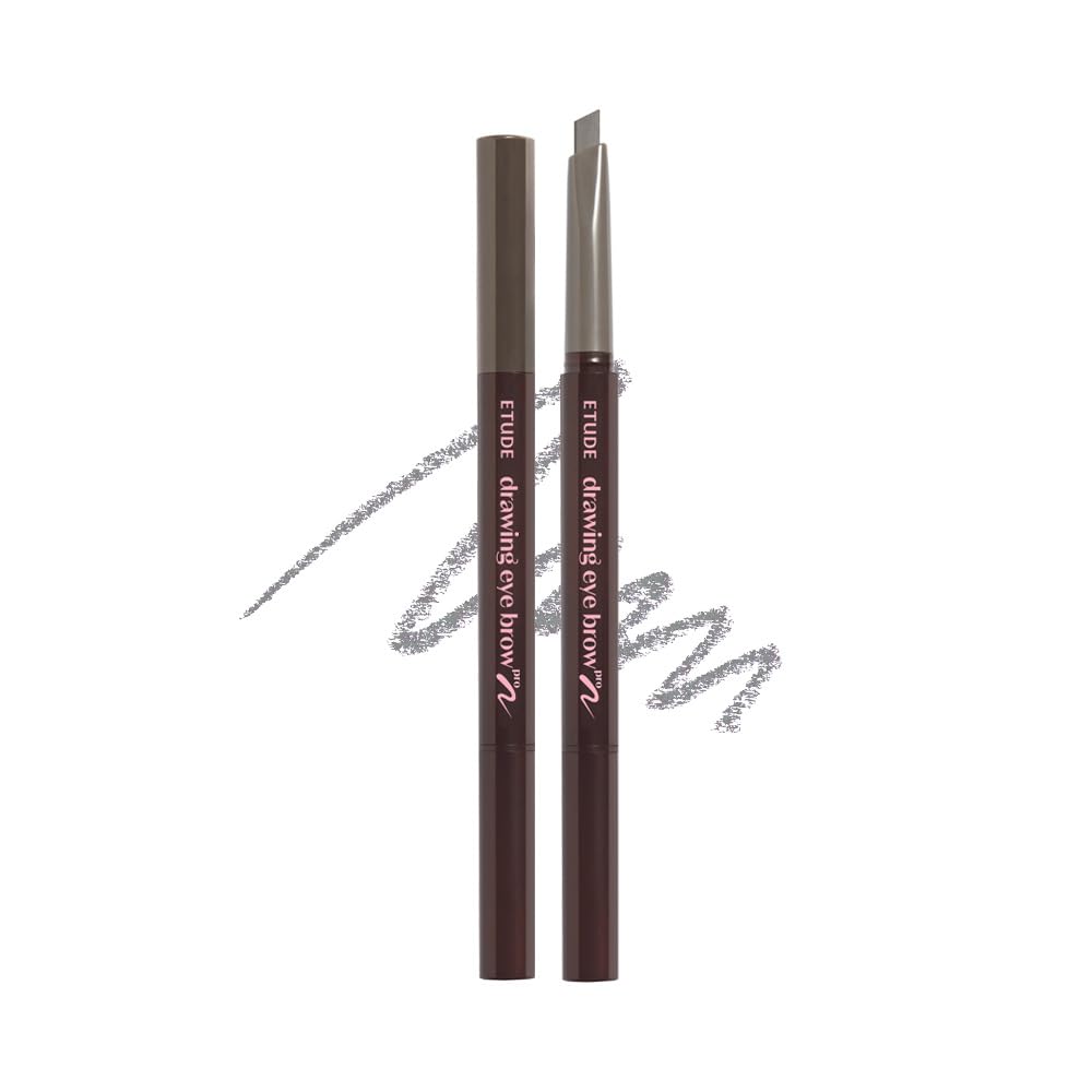 ETUDE front packaging showing compact eyebrow pencil and brand