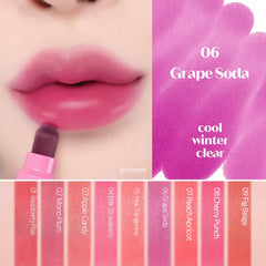 ETUDE open cap and marker body demonstrating easy portability benefit