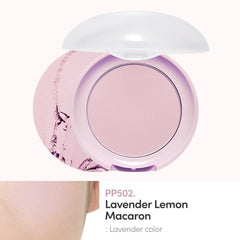 ETUDE close-up of powder texture highlighting soft-focus finish