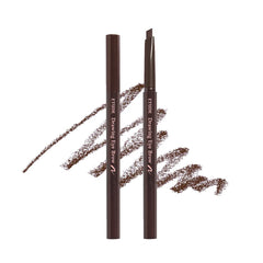 ETUDE pencil front packaging showing shade and neat tip for defined brows