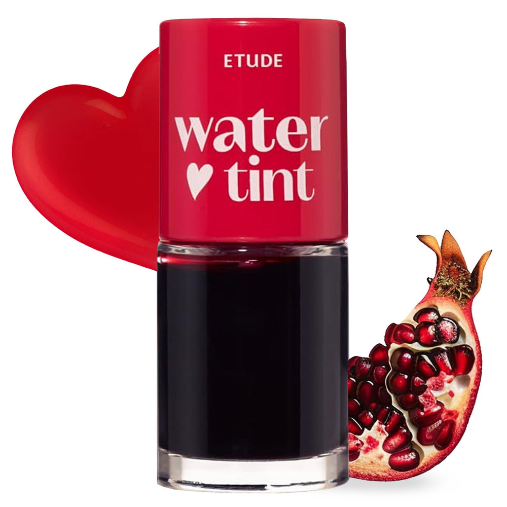 ETUDE front packaging showing pomegranate ade tint, vibrant gift-ready color
