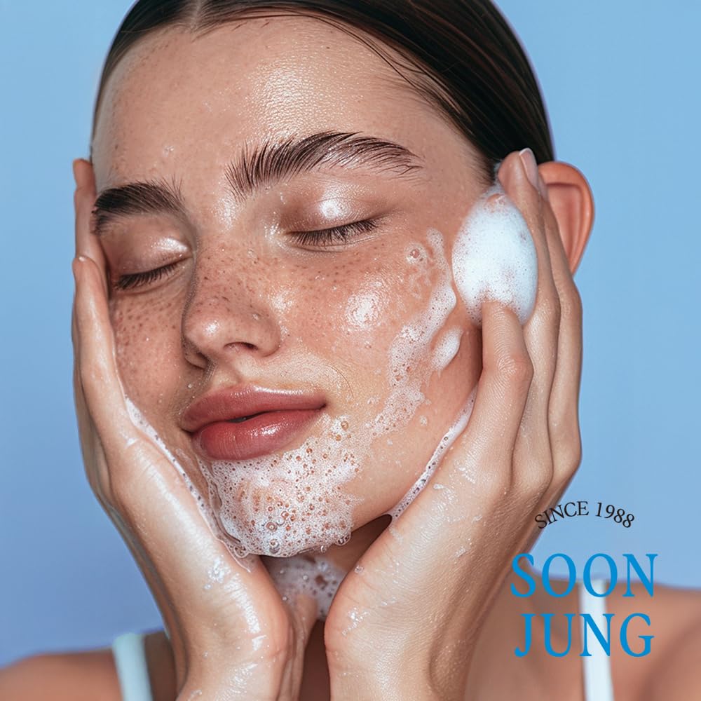 ETUDE close-up of whipped foam texture offering low-friction washing benefit