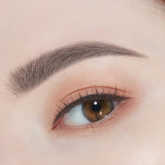 ETUDE pencil triangular tip close-up enabling precise hairlike strokes for natural brows