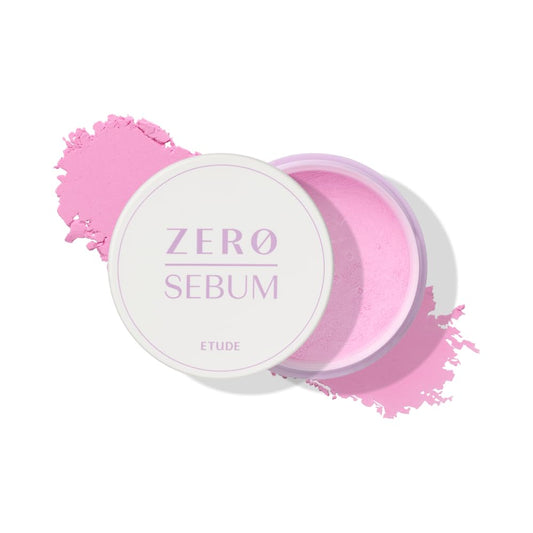 ETUDE jar front view showing purple loose powder and brand clarity for brightening