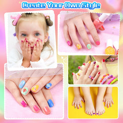 ETYJO on toddler hands demonstrating easy application and quick-dry