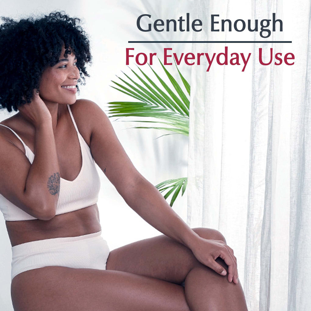 Before and after arm image with Eucerin, illustrating improved skin comfort visuals