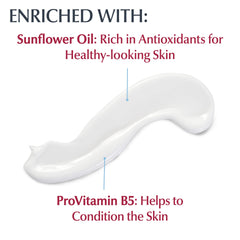 Eucerin on heels to illustrate deep hydration for rough, dry feet