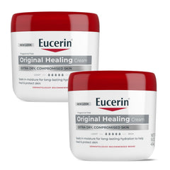Eucerin front jar showing packaging and clean product presentation benefit