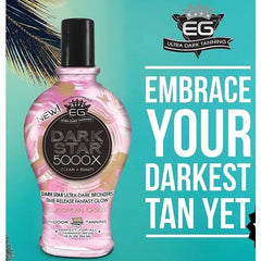 European Gold Dark Star 5000X applied in tanning bed for deeper color
