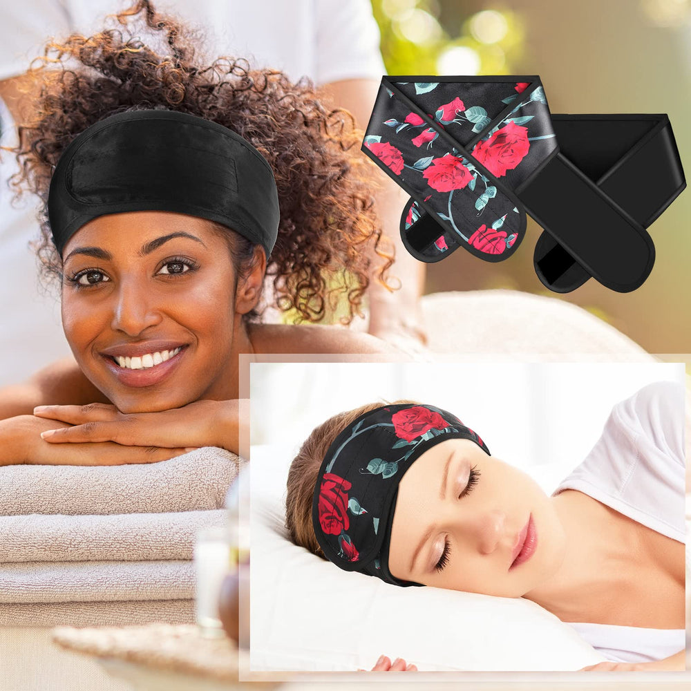 Eurzom woman sleeping wearing wrap to protect hair overnight and preserve styles
