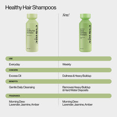 EVA·NYC before and after hair showing removal of buildup and added shine