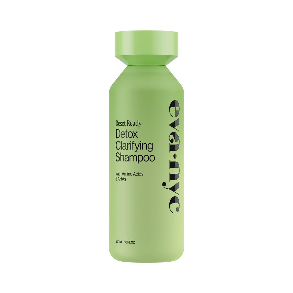 EVA·NYC bottle front view showing clean packaging and brand benefit