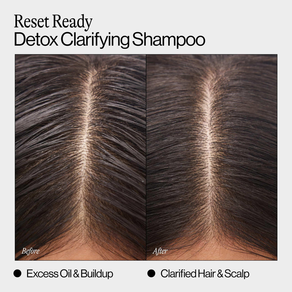 EVA·NYC shampoo lather close-up showing lightweight foam and clarifying action