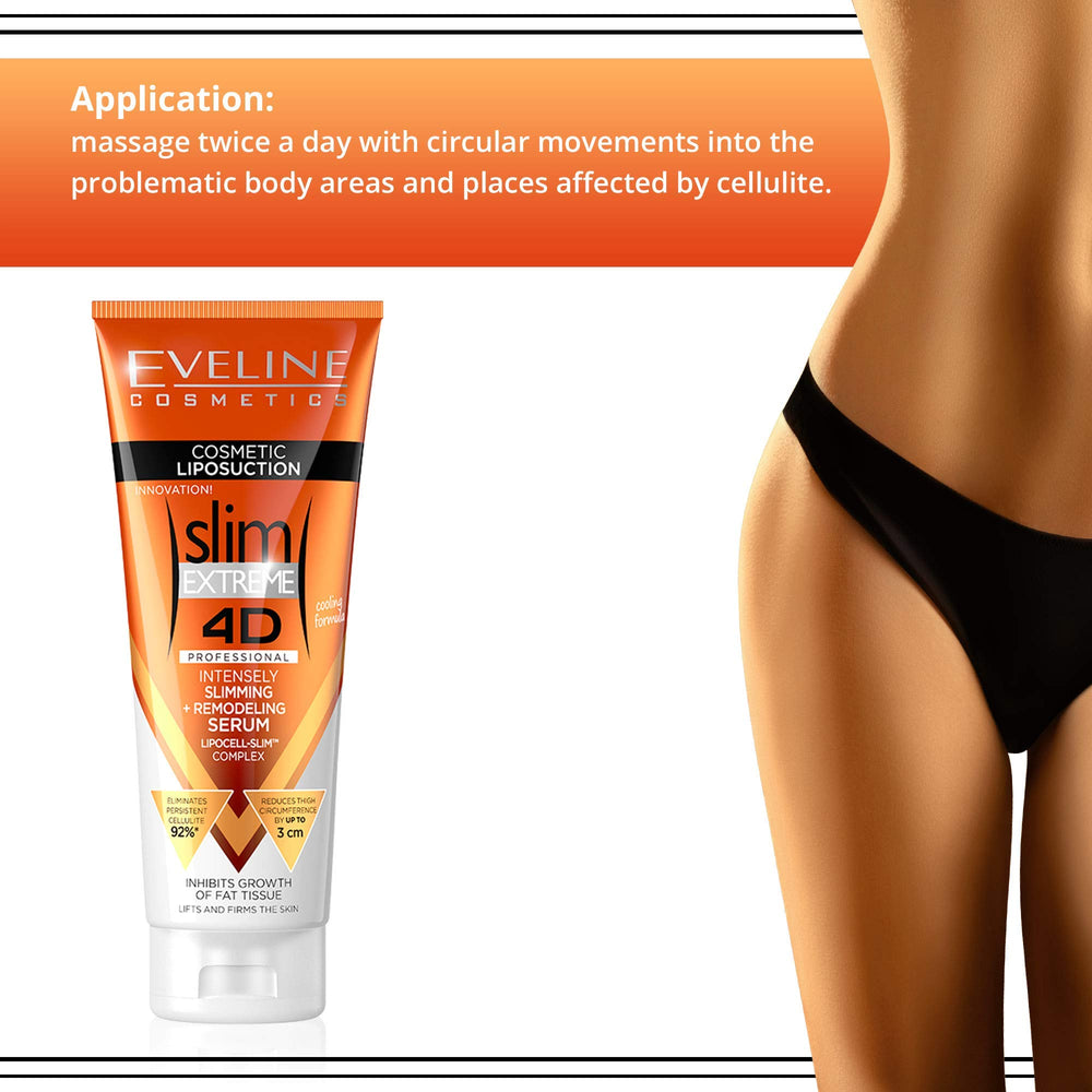 EVELINE COSMETICS lifestyle shot on bathroom vanity suggesting daily routine and salon-like results at home