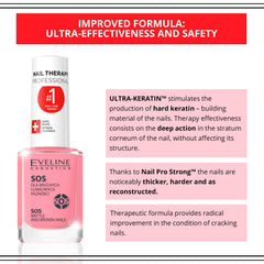 EVELINE COSMETICS clear treatment droplet forming protective layer