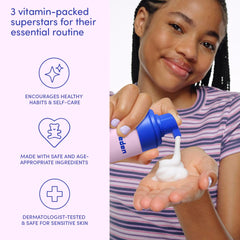 Evereden face mist spray in hand offering quick hydration benefit