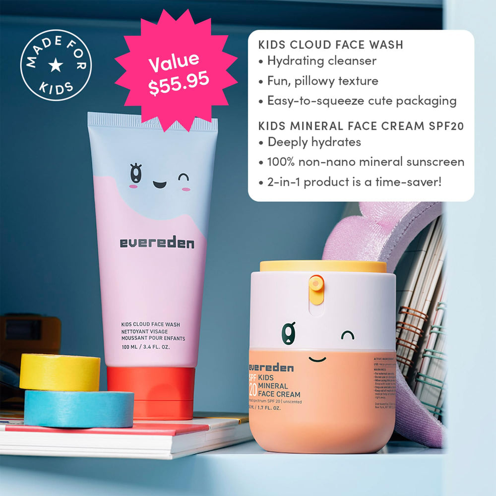 Evereden face wash texture closeup highlighting creamy cloud feel