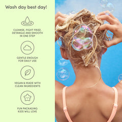 Evereden family using shampoo in shower illustrating versatile daily use