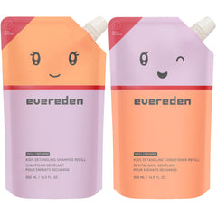 Evereden front packaging refill pouches showing eco-friendly design and benefits