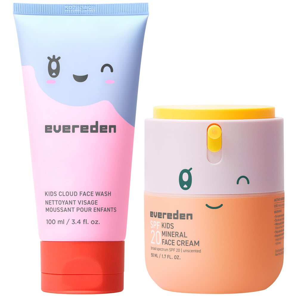 Evereden front packaging set showing both products and benefits