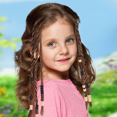 Everfunny gradient spread of three bead colors, styling versatility benefit