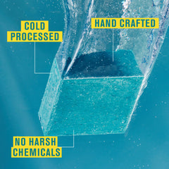 Every Man Jack close-up of medium-grit texture revealing exfoliating surface benefit