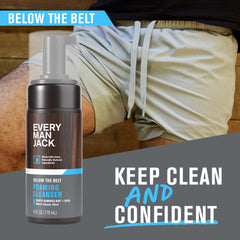 Every Man Jack pump top closeup demonstrating easy one-hand dispensing benefit