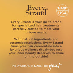 Every Strand bottles in hand for scale to show 13.5 oz size