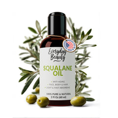 Everyday Beauty bottle front view showing clean label and size, highlighting purity