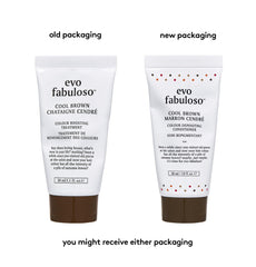EVO Fabuloso Cool Brown dispenser close-up highlighting easy application