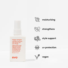 EVO misting spray in use delivering lightweight coverage and protection