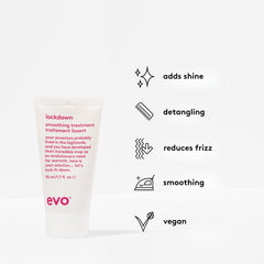 EVO smooth creamy drop texture close-up showing lightweight spreadability benefit