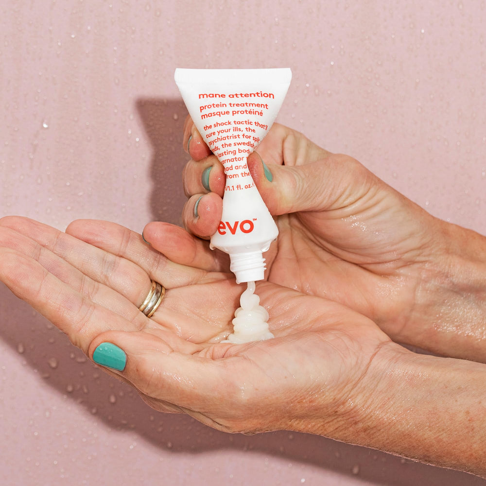 EVO cream texture swatch demonstrating a rich yet lightweight consistency for absorption