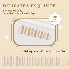 evpct application demo of pressing-on a nail illustrating easy use