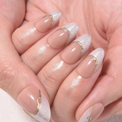 evpct hand applying nail with adhesive tab for easy application benefit