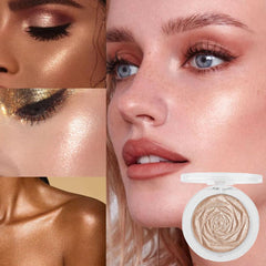 evpct close-up of powder pans revealing shimmer texture and blendable finish